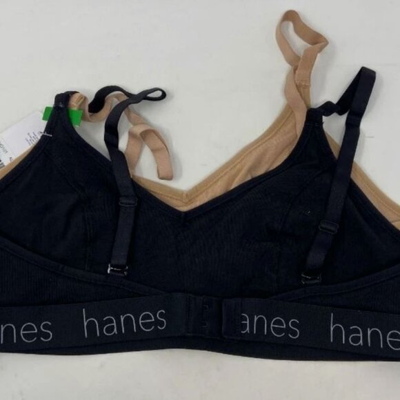 Hanes Originals Ultimate 2-Pack Stretch Cotton Triang ... Color: Deep Glow Black - Picture 5 of 6